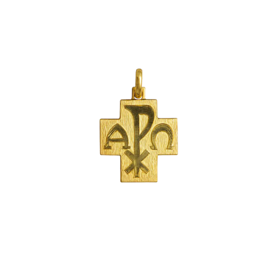 PEACE - PENDENTE CROCE - ORO