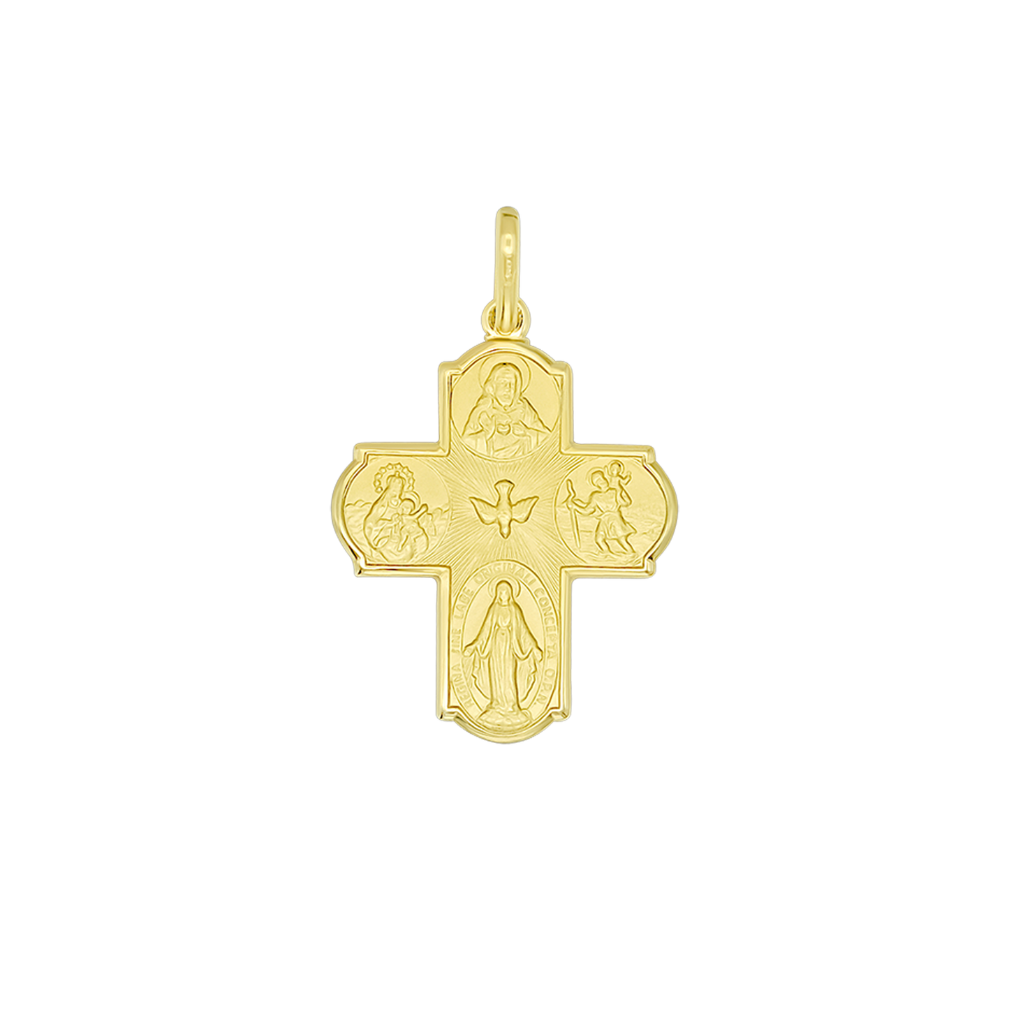 SCAPULAR - PENDENTE CROCE - METAL