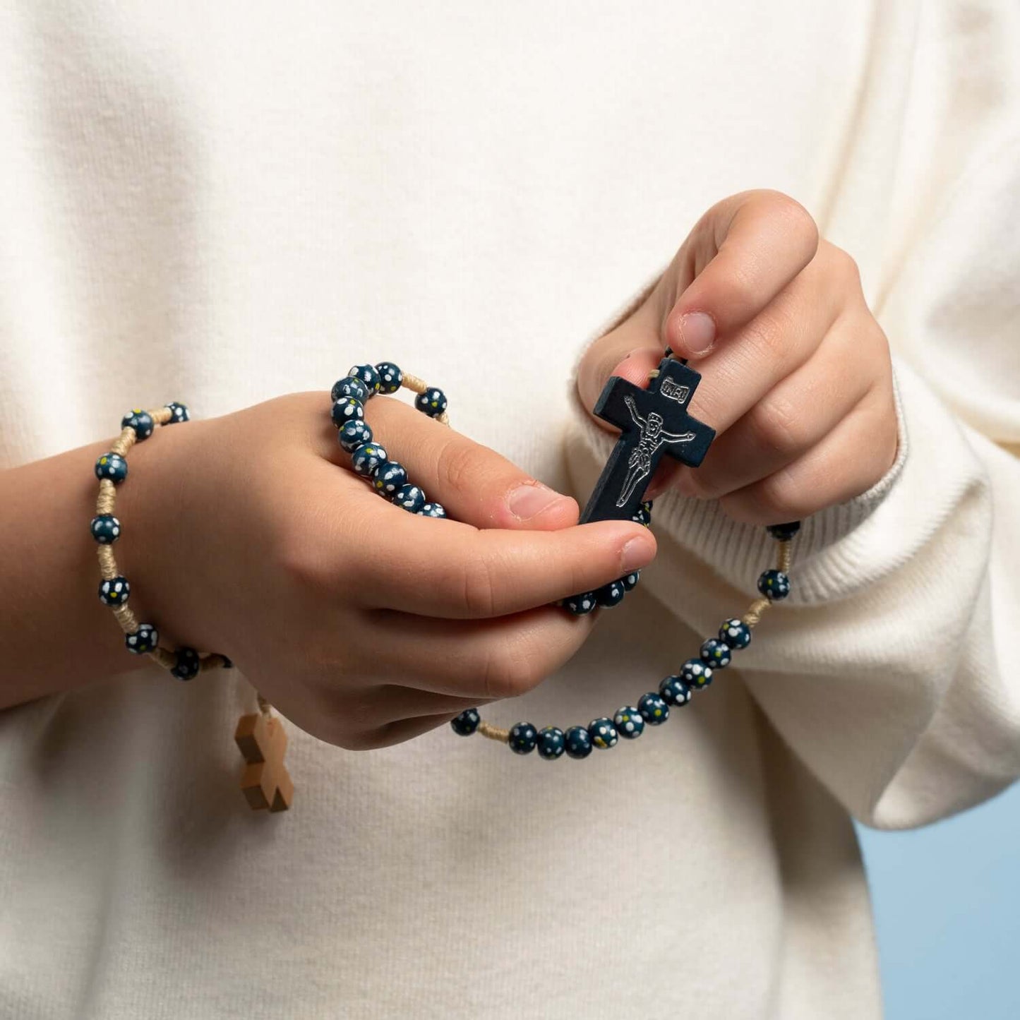 CHILDREN’S ROSARIO - BLUE LEGNO