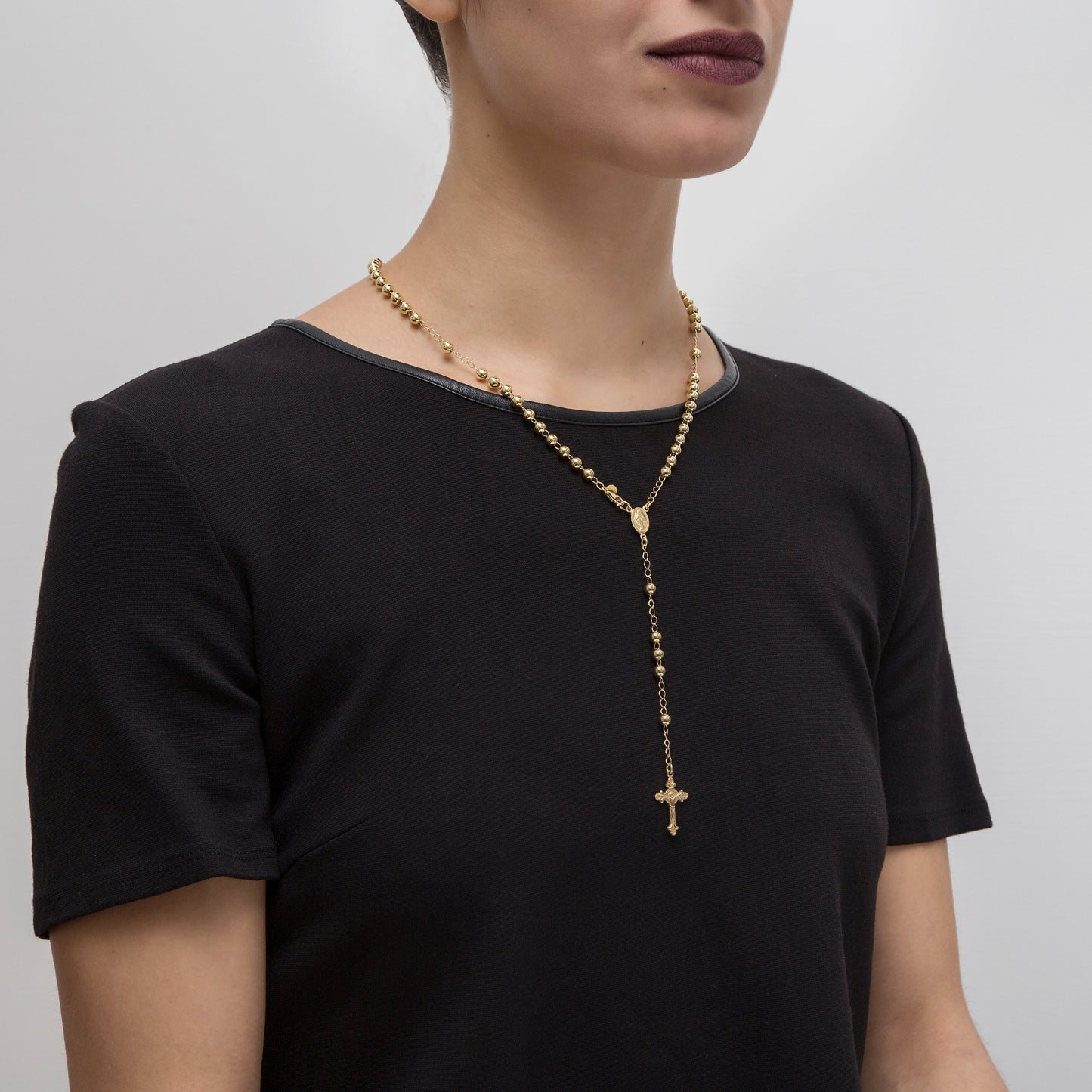 COLLANA ROSARIO  - VERMEIL ARGENTO