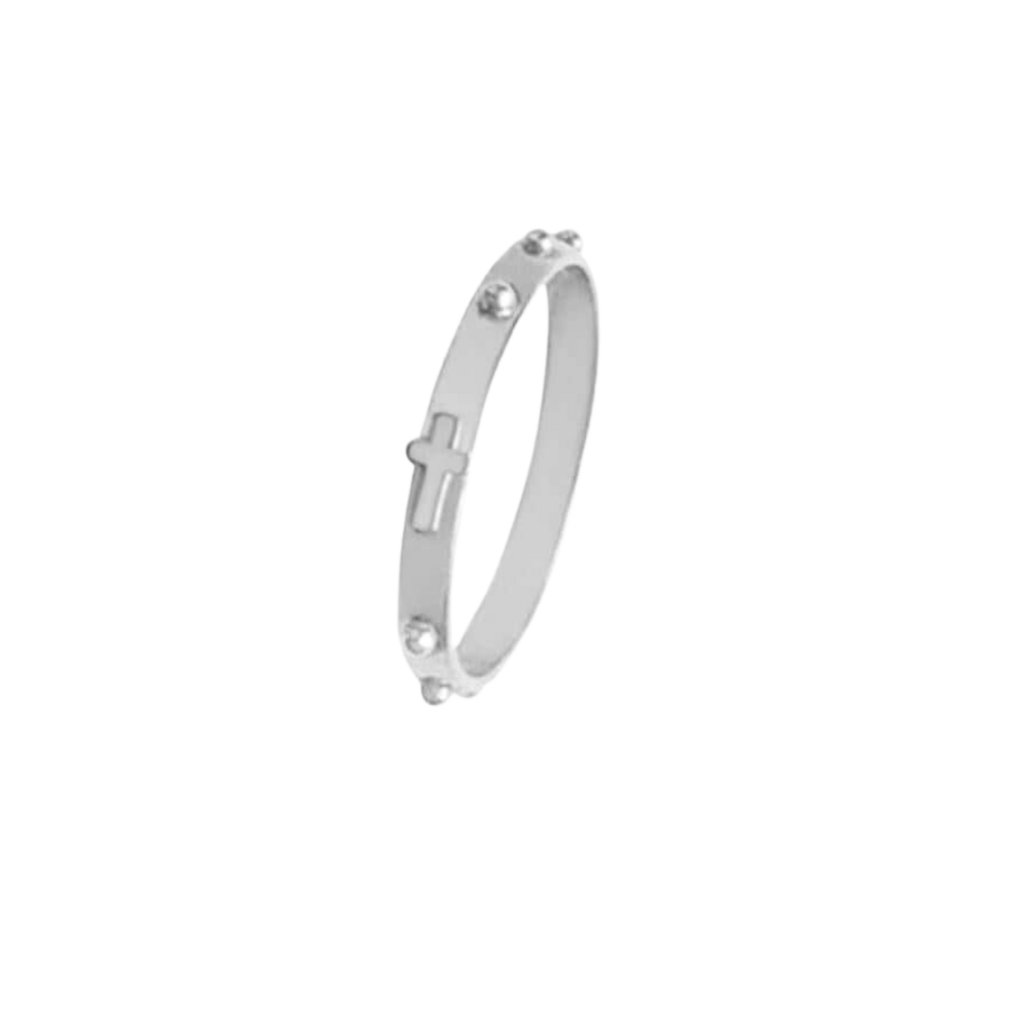 ROSARIO ANELLO - BIANCO ORO